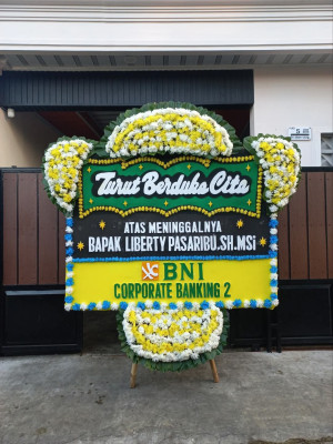 Papan Bunga Duka di Melagineri