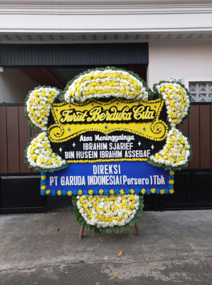 Papan Bunga Duka di Melagineri