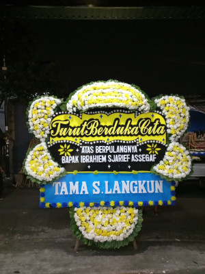 Papan Bunga Duka di Melagineri