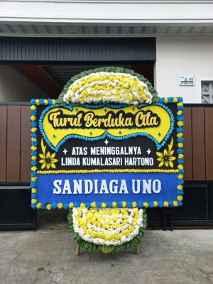 Papan Bunga Duka di Melagineri